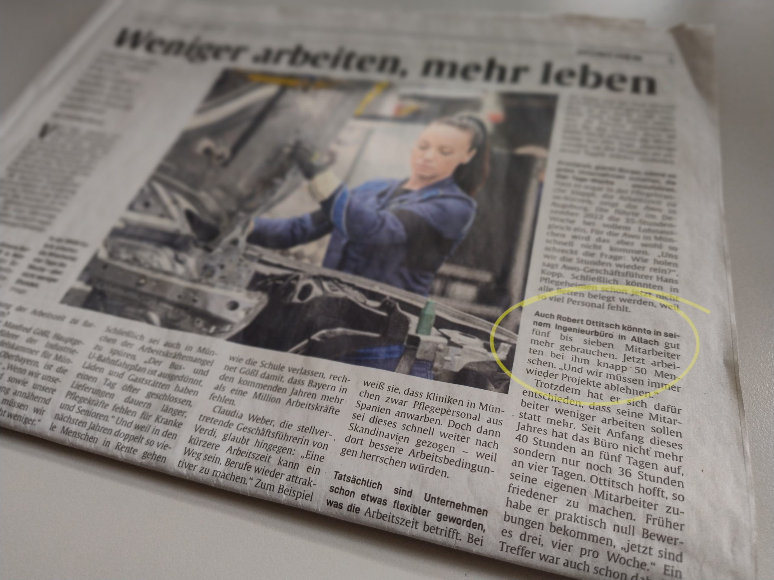 Das IBO in der Münchner Abendzeitung.